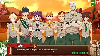 Game: Public limited company Camp, Episode 25 - Keitaro is acquitted (Russian voice acting)